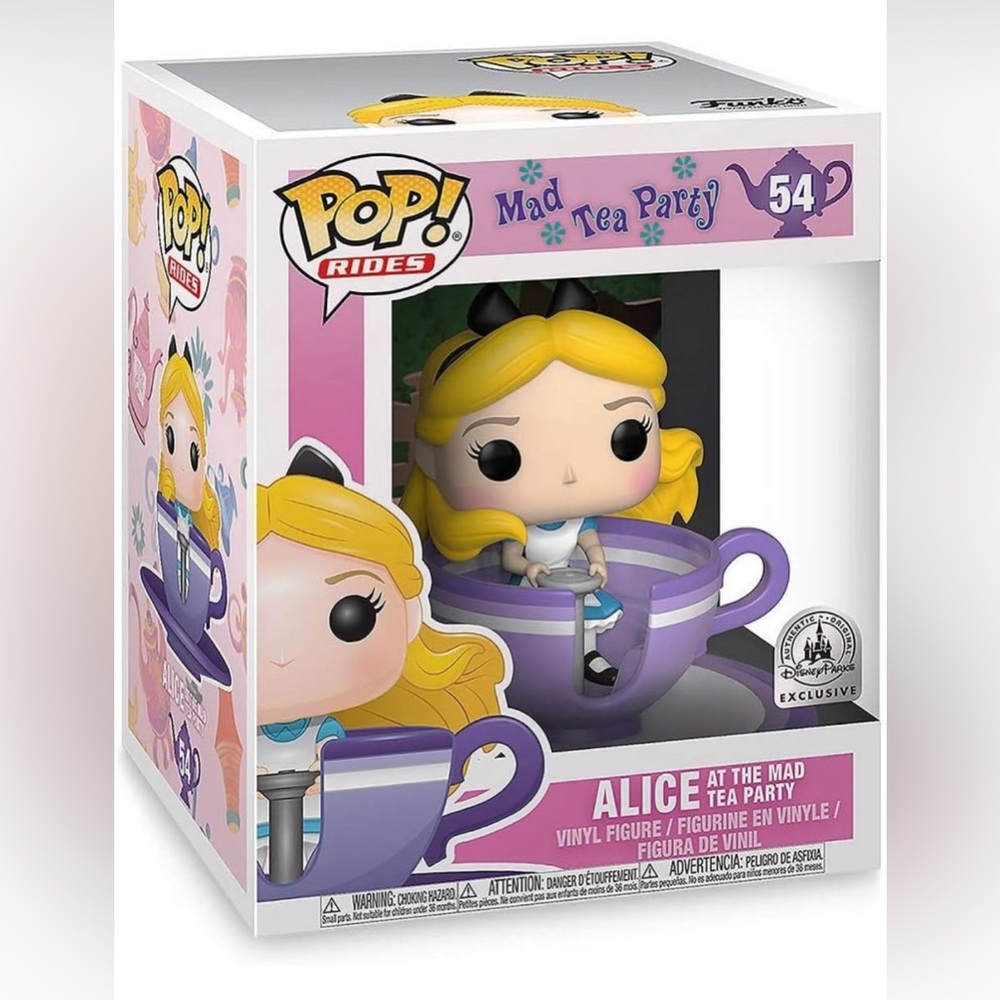 New, never opened Funko Alice at The Mad Tea Party POP! Vinyl Figure